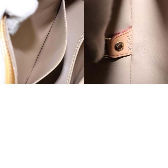 LOUIS VUITTON Monogram Vernis Houston Hand Bag Beige M91004 - Picture 13 of 13